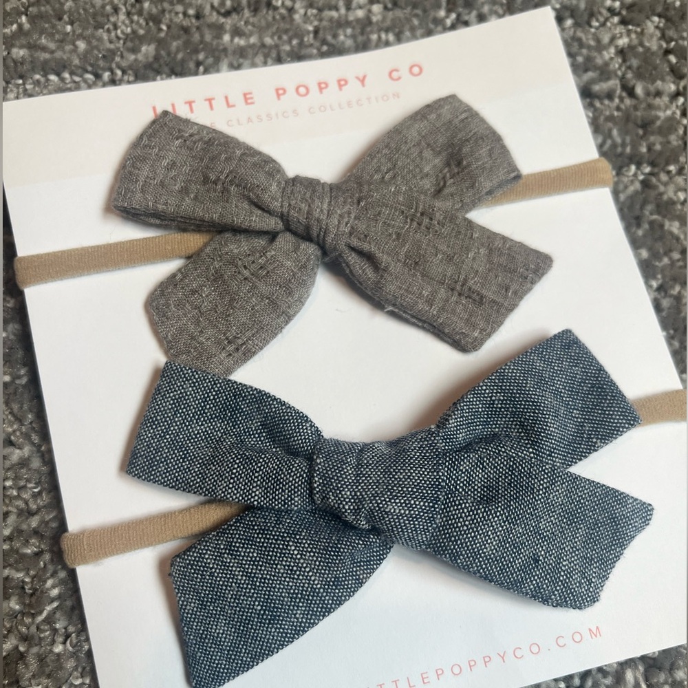 Little Poppy Co Headband Bows
